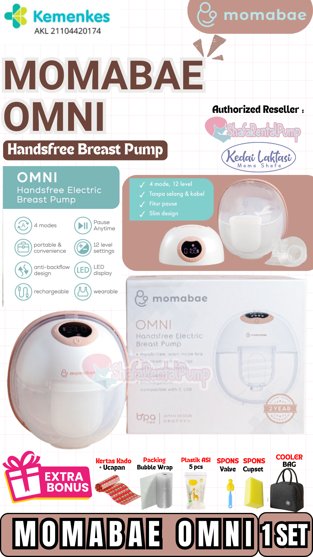 MOMABAE OMNI _ HANDSFREE BREASTPUMP